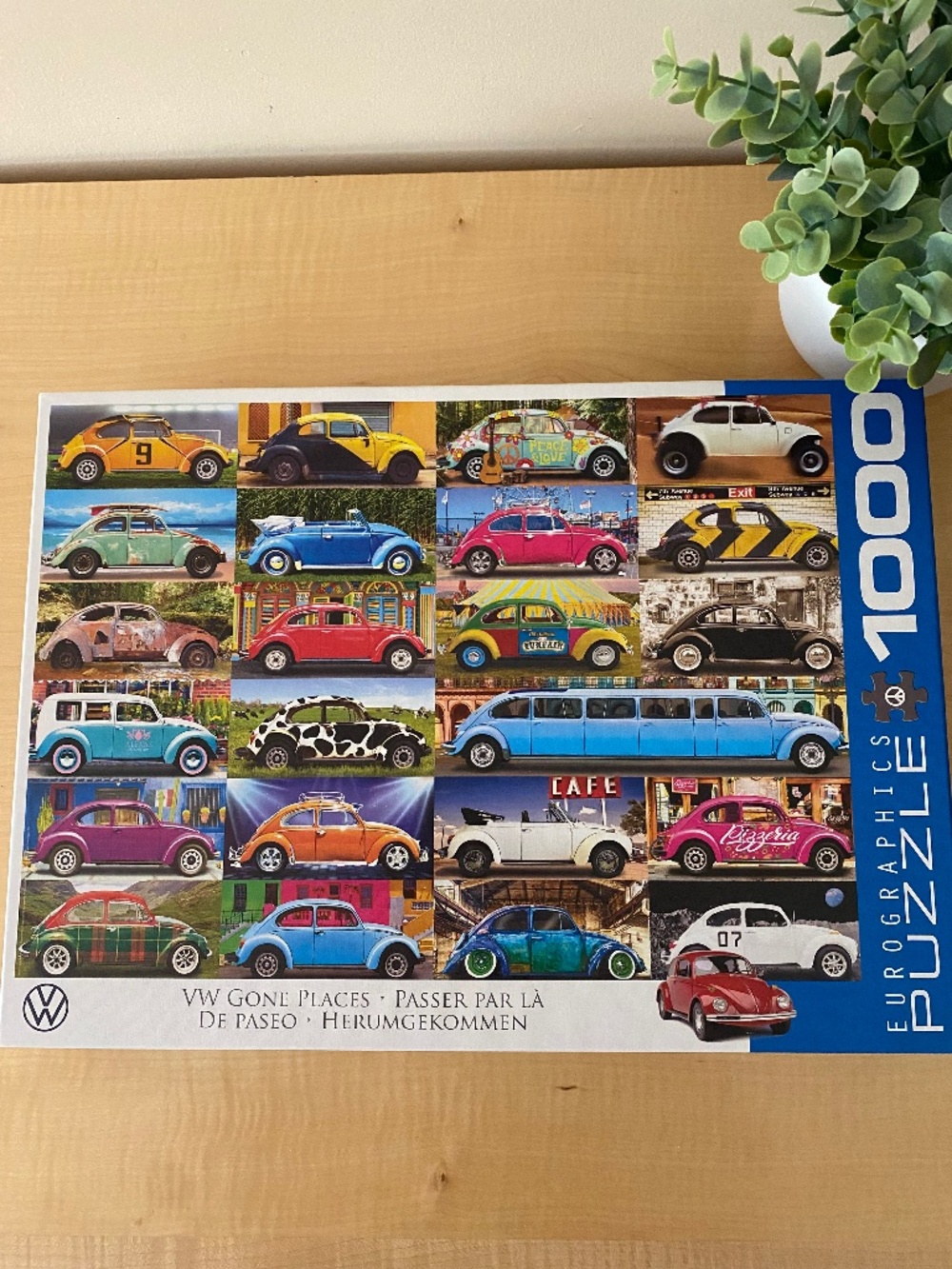 VW GONE PLACES PUZZLE - 1000 PIECES